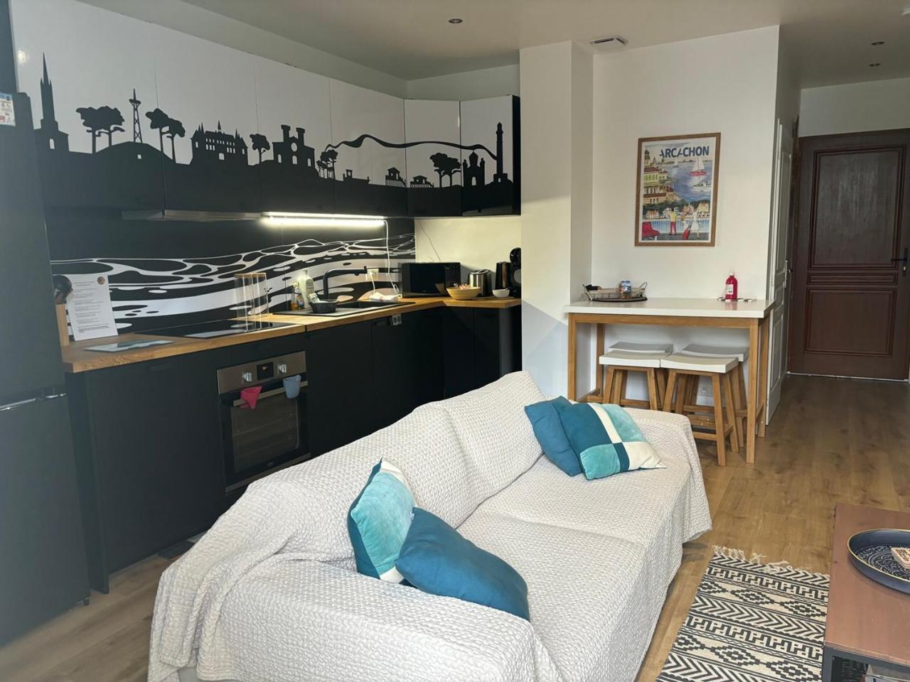 Charmant T2 Avec Exterieur Villa Deganne Αρασόν Εξωτερικό φωτογραφία